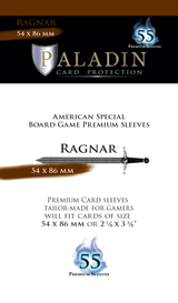 B&D PALADIN PREMIUM SLEEVES AMERICAN SPECIAL RAGNAR 54MM X 86MM 55CT (Special Order)