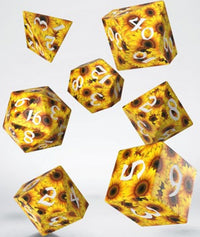 FULL ART DICE SET SUNFLOWER (Special Order)