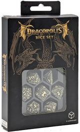 DRACOPOLIS DICE SET: THE SCANDINAVIAN BLACKFANG (Special Order)