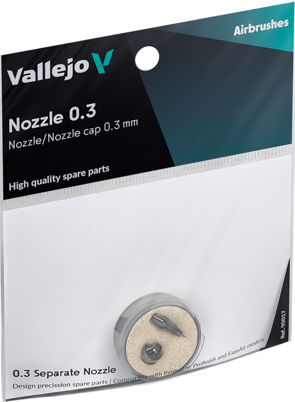 VALLEJO: REPLACEMENT NOZZLE/NOZZLE CAP 0.3 (Pre-Order)