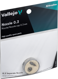 VALLEJO: REPLACEMENT NOZZLE/NOZZLE CAP 0.3 (Pre-Order)