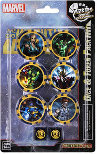 MARVEL HC: AVENGERS INFINITY DICE/TOKEN PACK (Special Order)