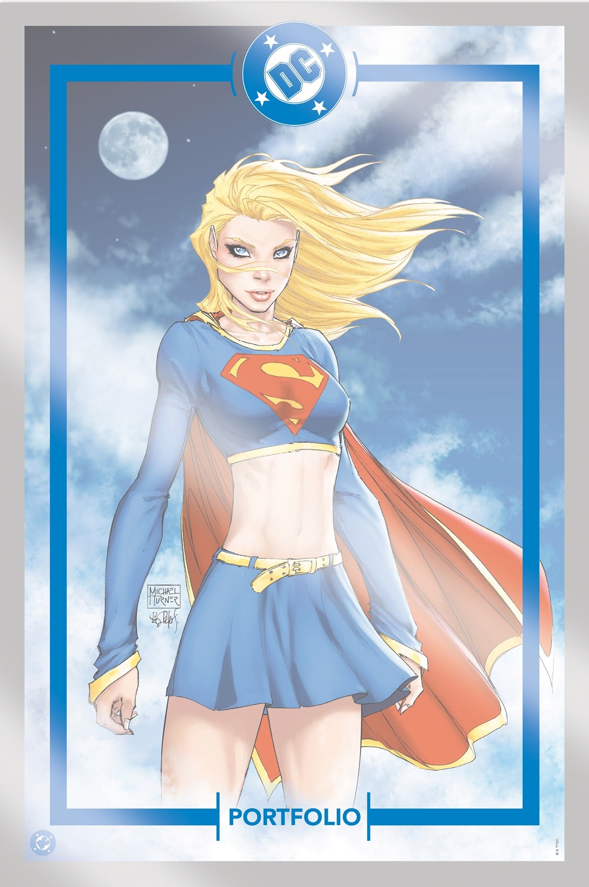 THE DC PORTFOLIO OF MICHAEL TURNER - WONDER WOMAN/SUPERGIRL (Pre-Order)