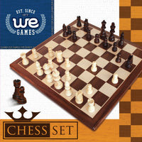 CHESS SET, 12" WALNUT WOOD STAUNTON (Special Order)