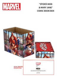 MARVEL SHORT COMIC STORAGE BOX: SPIDER MAN AND MJ (Special Order)