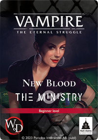 VAMPIRE: THE ETERNAL STRUGGLE NEW BLOOD - MINISTRY (Special Order)
