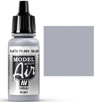 VALLEJO: MODEL AIR SILVER RLM01 (17ML) (Special Order)
