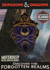DND LIMITED EDITION WATERDEEP BADGE (Special Order)