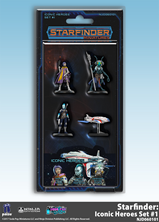 STARFINDER MINIS: ICONIC HEROES SET 1 (EN) (Special Order)