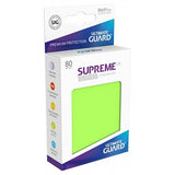 UG SLEEVES SUPREME UX LT GREEN 80CT (Special Order)