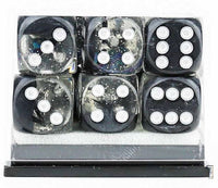 SD D6 DICE SET CLUBS 12MM (Special Order)