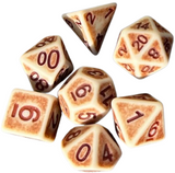 DCC RPG DICE SET WYRDLING SUNBLEACHED BONE (Special Order)