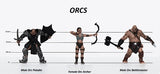 CHARACTERS OF ADV: ORCS SET B GROUP OF 3 (Special Order)