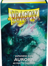 DRAGON SHIELD SLEEVES JAPANESE MATTE AURORA 60CT (Special Order)