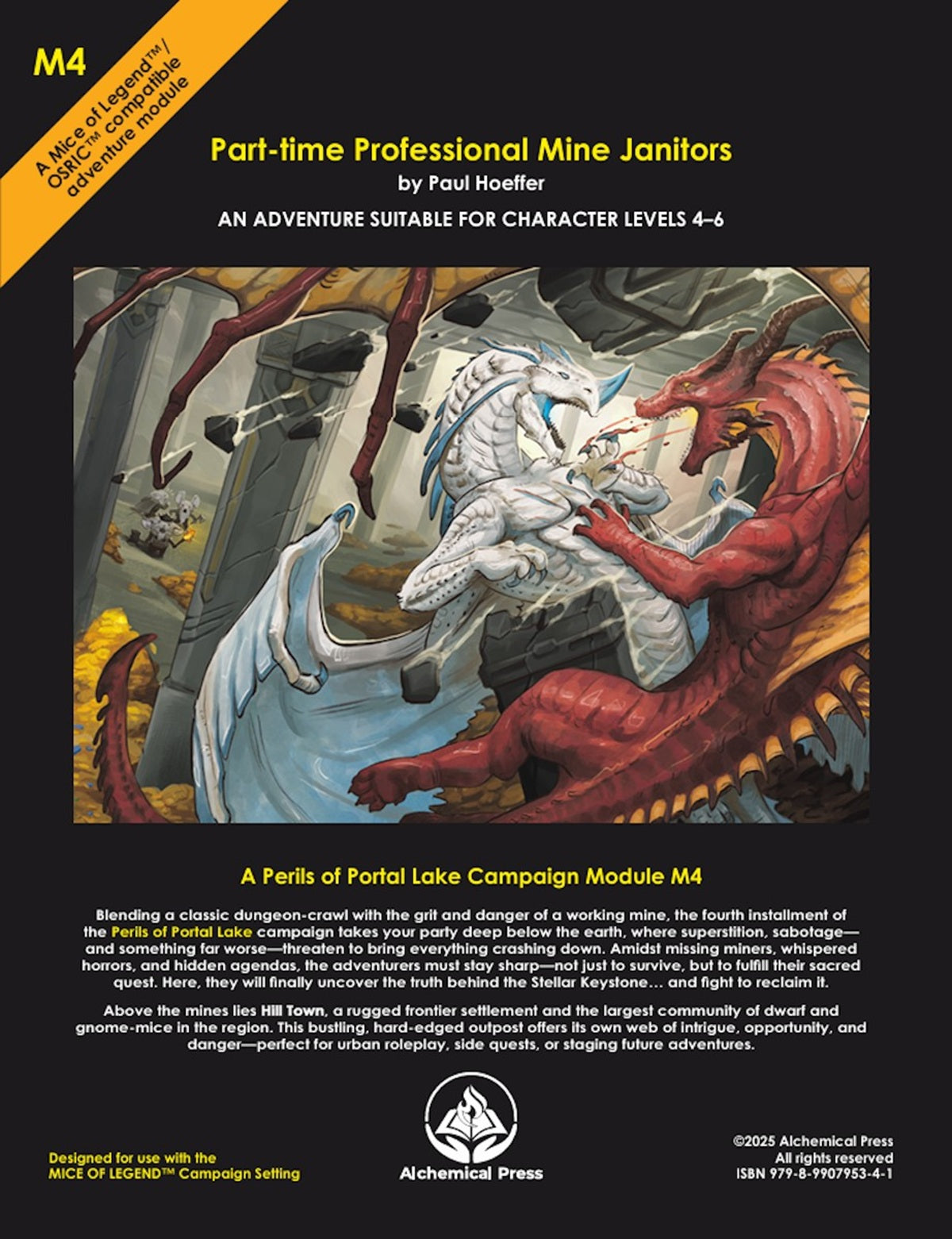 MICE OF LEGEND: PERILS OF PORTAL LAKE MODULE M4 PART TIME PROFESSIONAL MINE JANITORS (Pre-Order)
