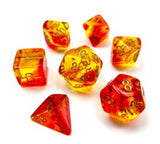 GEMINI 7-DIE SET TRANSLUCENT RED-YELLOW/GOLD (Special Order)
