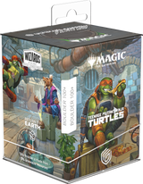 UG RTE DECK CASE BOULDER 100+ MTG TEENAGE MUTANT NINJA TURTLES - TURTLE LAIR (Special Order)