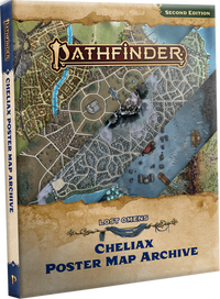 PATHFINDER 2E LOST OMENS CHELIAX POSTER MAP ARCHIVE (Pre-Order)