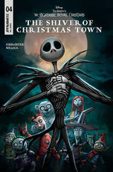 TIM BURTONS THE NIGHTMARE BEFORE CHRISTMAS: THE SHIVER OF CHRISTMAS TOWN #4 CVR C ALAN QUAH (Special Order)