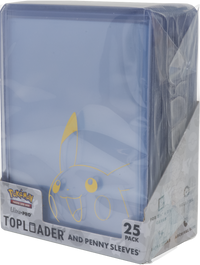UP TOPLOAD 3X4 35PT AND PENNY SLEEVE COMBO PACK PIKACHU 25CT (Special Order)
