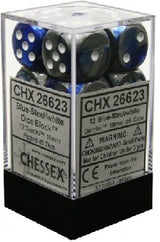 GEMINI 12D6 BLUE-STEEL/WHITE 16MM (Special Order)