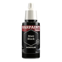 WARPAINTS: FANATIC ACRYLIC MATT BLACK (Special Order)