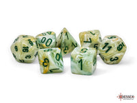 MARBLE 7-DIE SET MEGA-HEDRAL GREEN/DARK GREEN (Special Order)