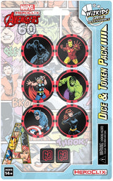 MARVEL HC: AVENGERS 60TH DICE AND TOKEN PACK (Special Order)