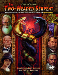 CALL OF CTHULHU THE TWO-HEADED SERPENT HC (Special Order)