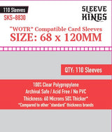 SK 'WOTR PERFECT COMPATIBLE' SLEEVES 68MM X 120MM (Special Order)
