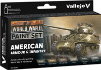 VALLEJO: MODEL COLOR WARGAME AMERICAN (Special Order)