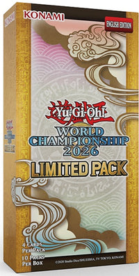 YGO LIMITED PACK WORLD CHAMPIONSHIP BOOSTER 2026 (Special Order)