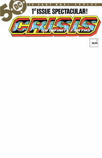 CRISIS ON INFINITE EARTHS #1 FACS ED BLANK (Special Order)