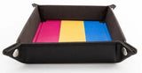 FOLD UP DICE VELVET TRAY PRIDE PANSEXUAL (Special Order)
