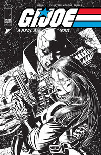 GI JOE A REAL AMERICAN HERO #307 CVR B KUBERT B&W SKETCH (Special Order)