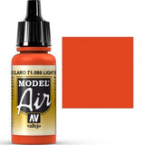 VALLEJO: MODEL AIR LIGHT RED (17ML) (Special Order)
