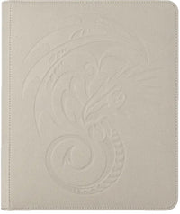 DRAGON SHIELD CARD CODEX ZIPSTER BINDER ASH WHITE (Special Order)