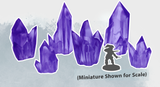 MONSTER SCENERY AMETHYST CRYSTALS (Special Order)