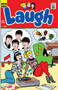 LAUGH #166 FACSIMILE CVR D FOIL (LUCEY A) VAR (Special Order)