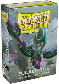 DRAGON SHIELD SLEEVES DUAL JAPANESE MATTE EUCALYPTUS (Special Order)