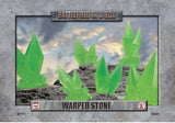 BATTLEFIELD IN A BOX: WARPED STONE - GREEN CRYSTAL (Special Order)