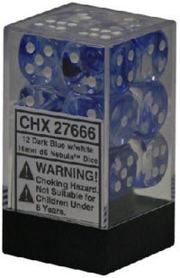 NEBULA 12D6 DARK BLUE/WHITE 16MM (Special Order)