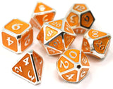 MYTHICA RPG SET - PLATINUM CITRINE 7-DIE SET (Special Order)