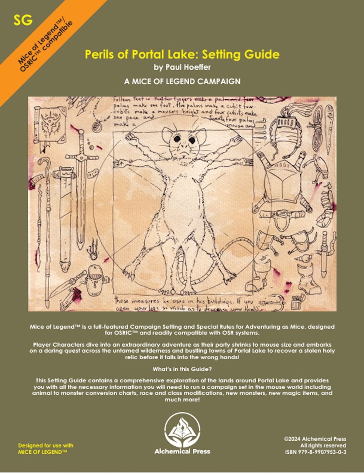 MICE OF LEGEND: PERILS OF PORTAL LAKE SETTING GUIDE (Pre-Order)