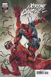 EXTREME CARNAGE OMEGA #1 LIEFELD DEADPOOL 30TH VAR (Special Order)