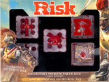 OVERSIZED DICE SET 22MM RISK OFFENSE AND DEFENSE DICE (Special Order)