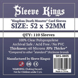 SK 'KINGDOM DEATH MONSTER' SLEEVES 52MMX52MM 110CT (Special Order)