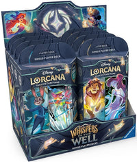 DISNEY LORCANA SET 10 WHISPERS IN THE WELL STARTER DISPLAY 8CT (Special Order)