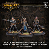 CYGNAR BLACK 13TH GUN MAGE TEAM BLISTER (CLASSIC) (Special Order)
