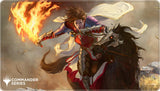UP PLAYMAT MTG COMMANDER SERIES FAN VOTE 3 SYR GWYN STITCHED (Special Order)